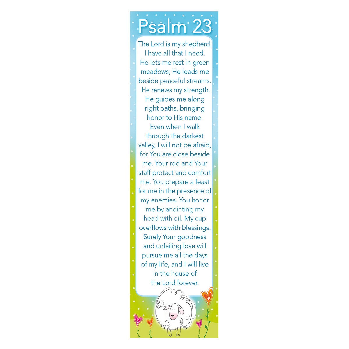 Psalm 23 10 Pack Bookmarks Psalm 23 10 Pack Bookmarks