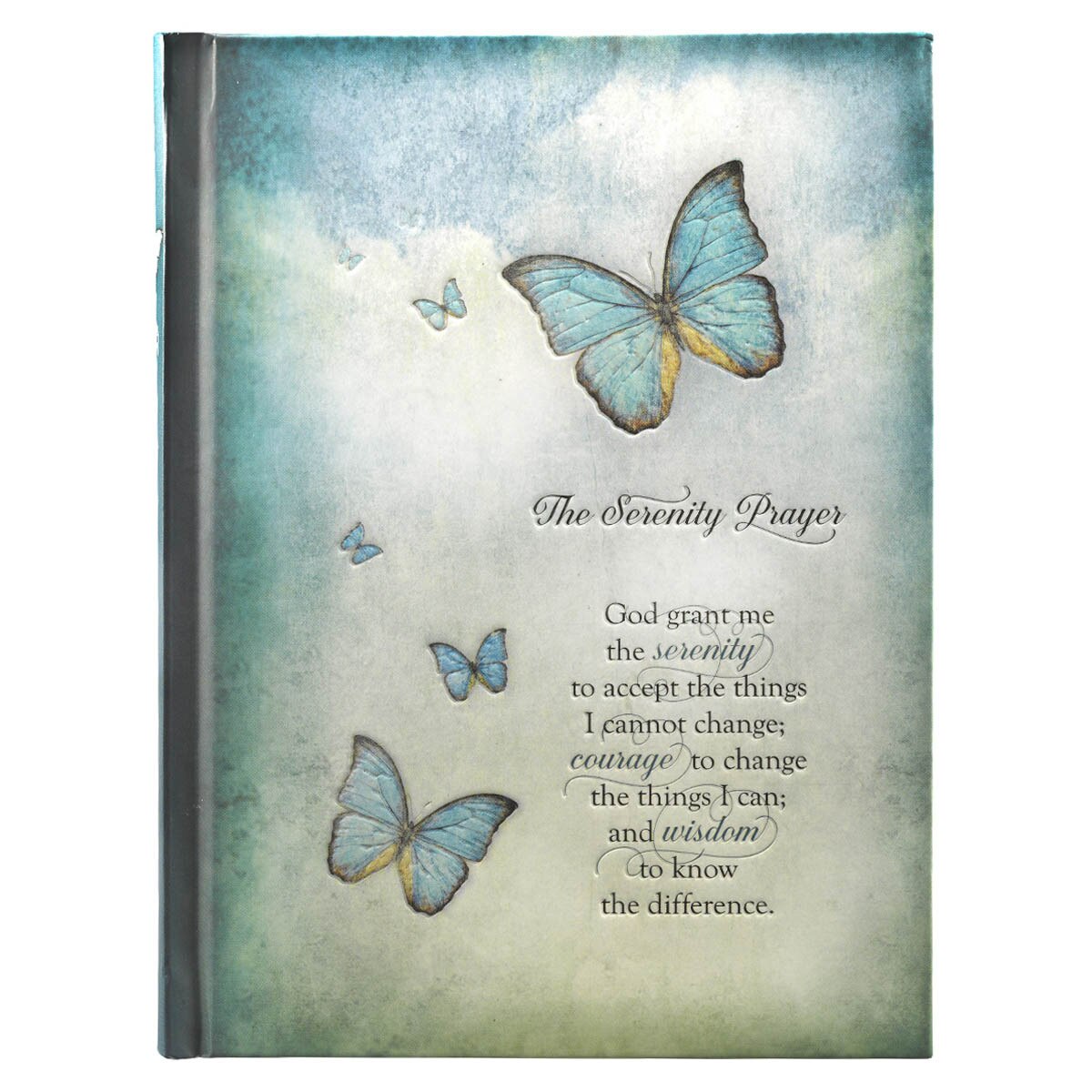 The Serenity Prayer butterfly journal | Serenity prayer, Prayers, Serenity