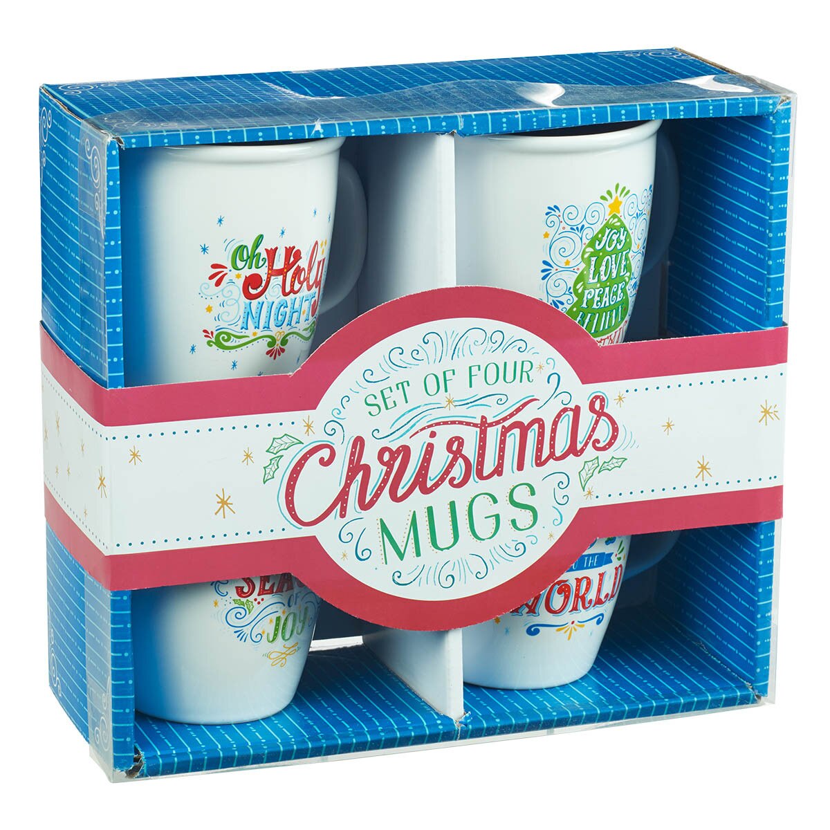 Christmas Mug Set Joy to the World