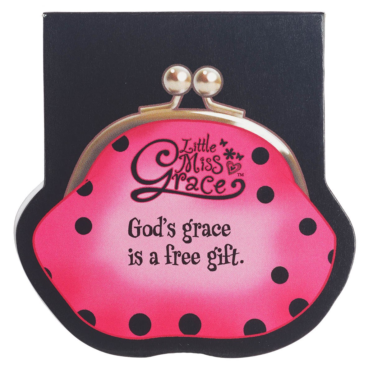 Little Miss Grace Coin Purse Mini Notepad