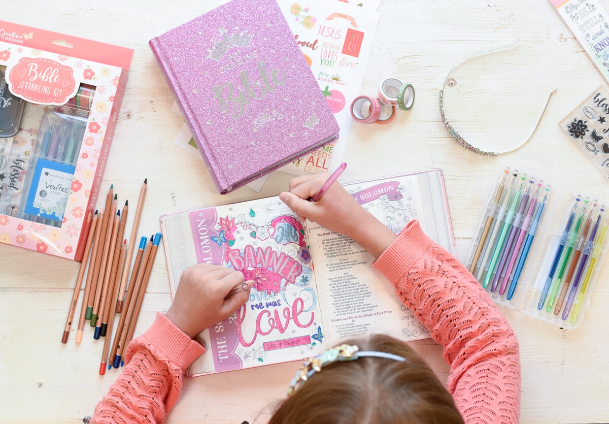 Coloring Bible for Girls