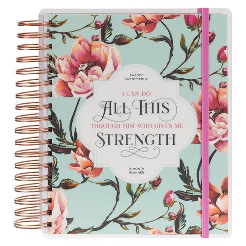 2024 I Can Do All This 18-Month Planner with Elastic Closure