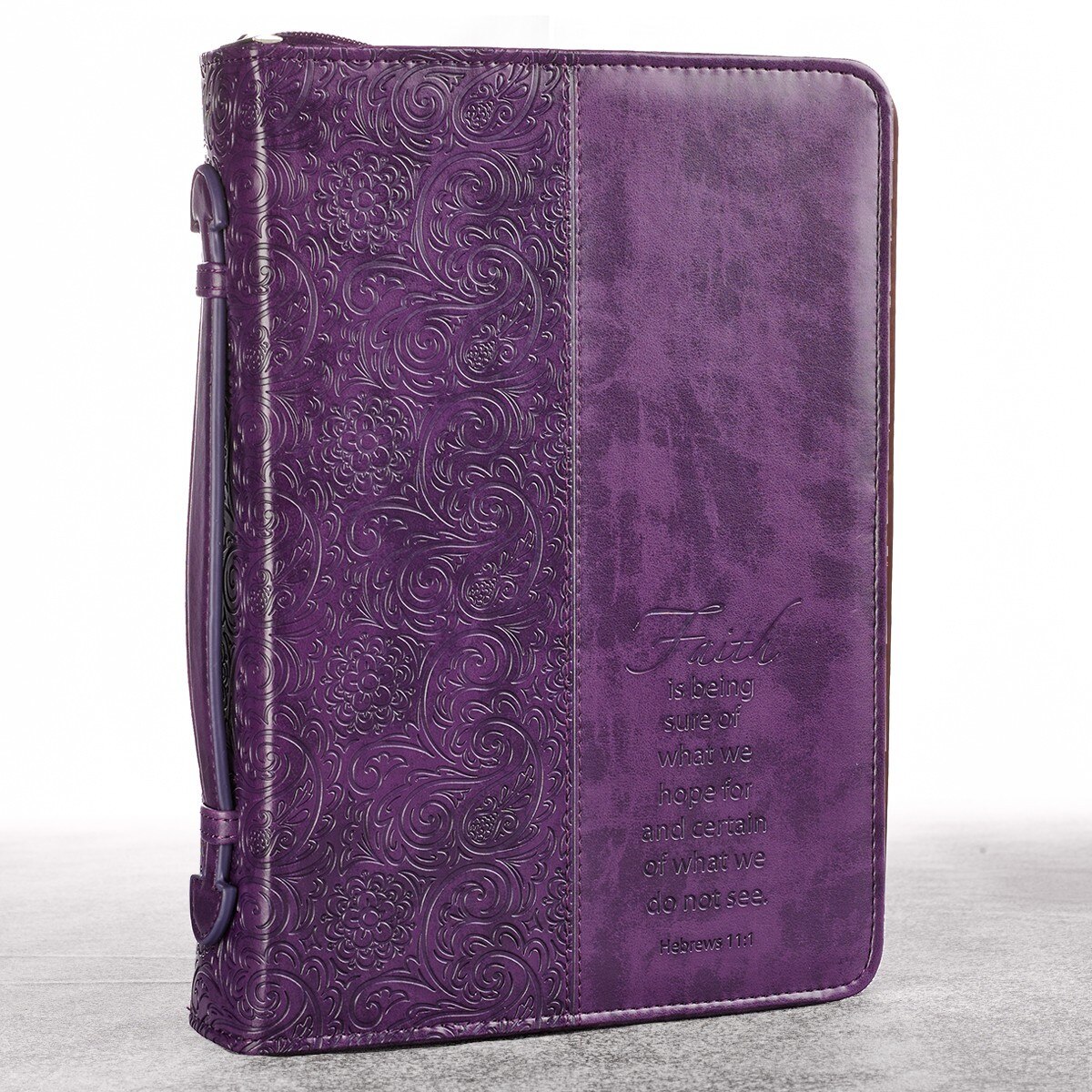 Faith in Purple Hebrews 111 Bible Cover
