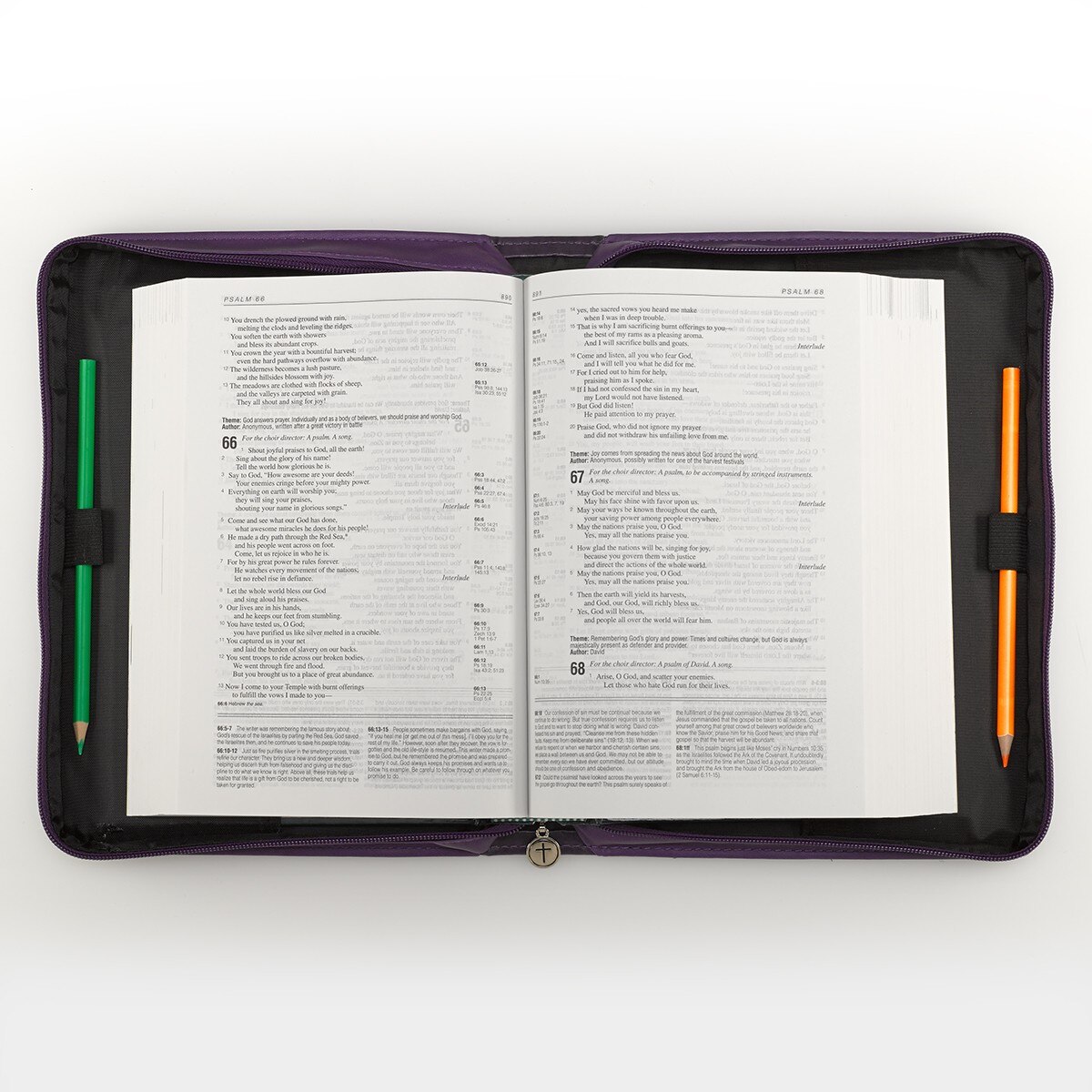 SEANATIVE Bibelhülle Mit Schmetterling – Leichte Tragetasche Für Bibel, Make-up & Mehr