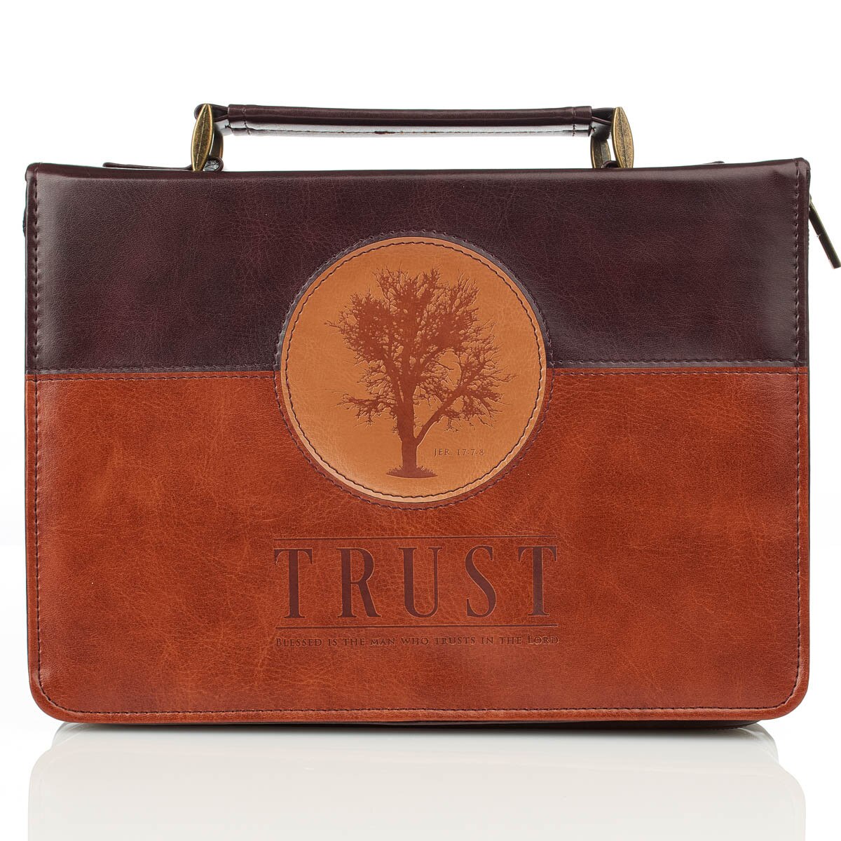 Trust In Two Tone Jeremiah 177 Bible Cover Trust In Two Tone Jeremiah 177 Bible Cover