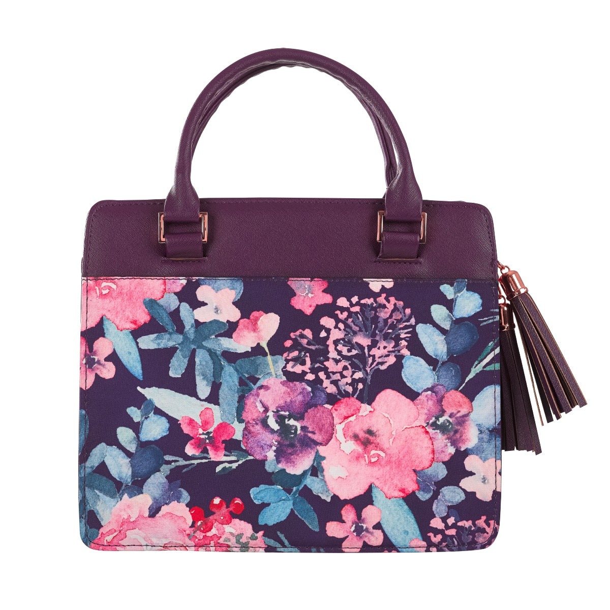 ●BLACKPURPLE● 25SS verse Bag Disney x Coach 1941 Rogue 25 Dark Fairytale Purple with
