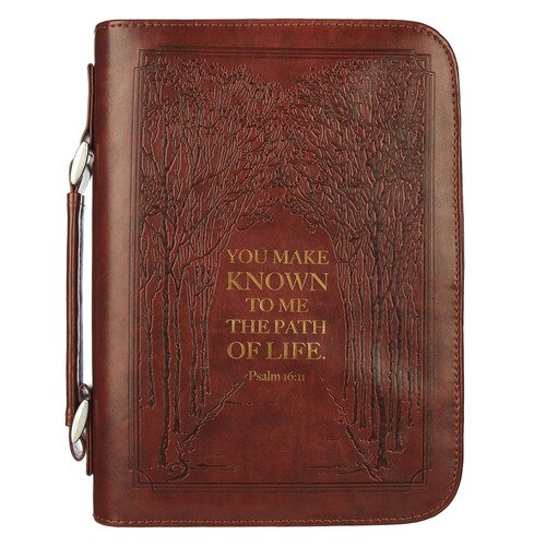 Grace Dusty Rose Pink Faux Leather Fashion Bible Cover (6.5 x 9 x 1.5) -  Bible Baptist Bookstore