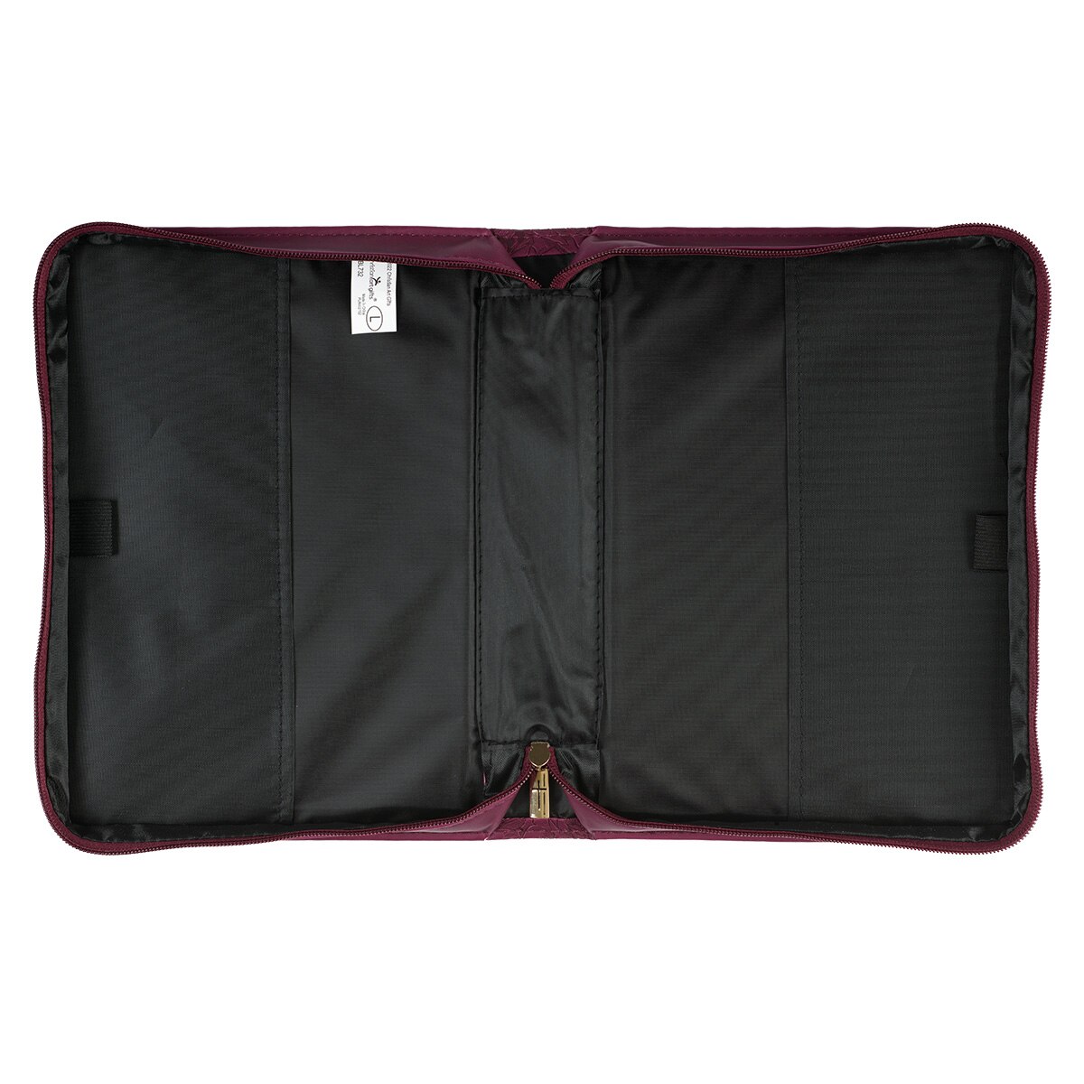 Walk by Faith Ruby Red Faux Leather Fashion Bible Cover - 2