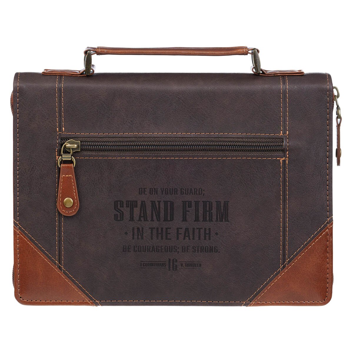 Stand Firm Honey-Brown Journal Cover with Magnetic Closure Stand Firm Honey-Brown Journal Cover with Magnetic Closure