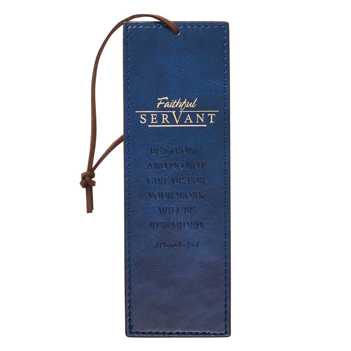 For I Know the Plans Purple Faux Leather Bookmark - Jeremiah