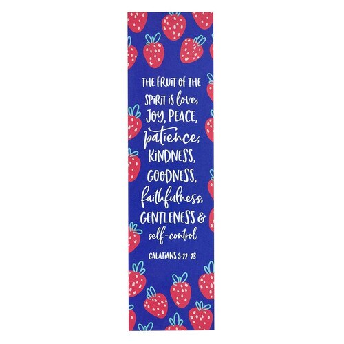 Fruit of the Spirit Sunday School/Teacher Bookmark Set - Galatians 5:22-23