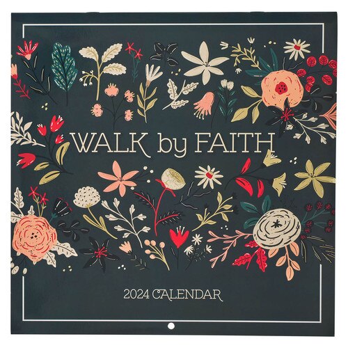 2024 Walk by Faith Wall Calendar