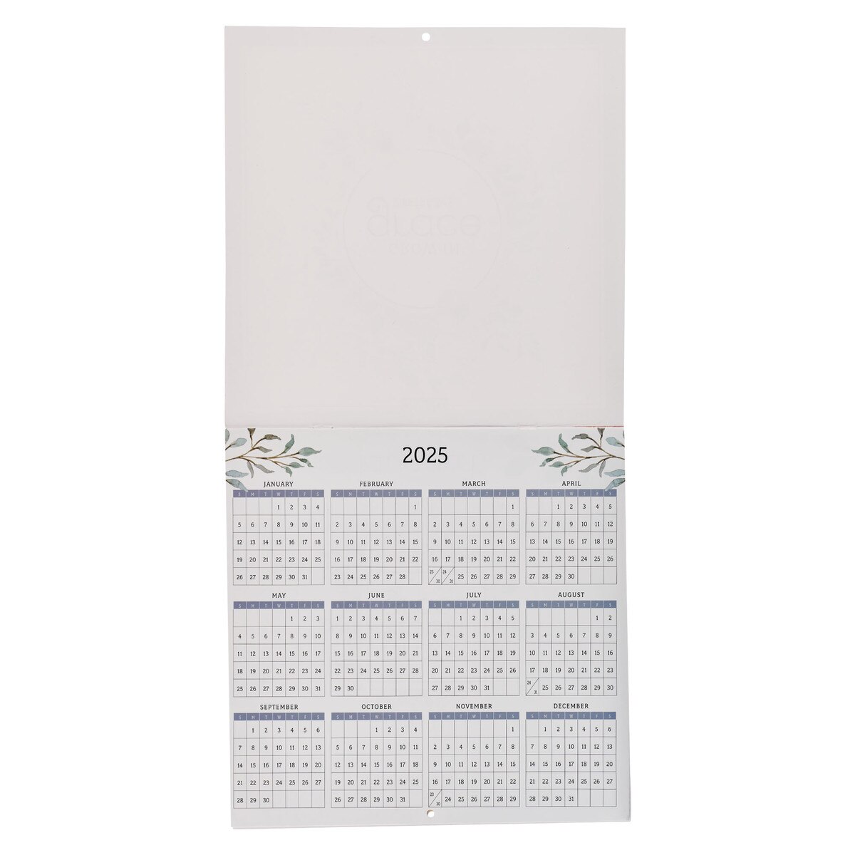 Grow in Grace 2025 Large Wall Calendar 2 Peter 318