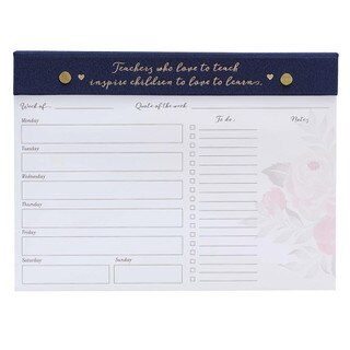 Best Teacher Ever Planner Pad