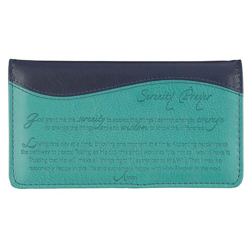 Serenity Prayer Checkbook Cover