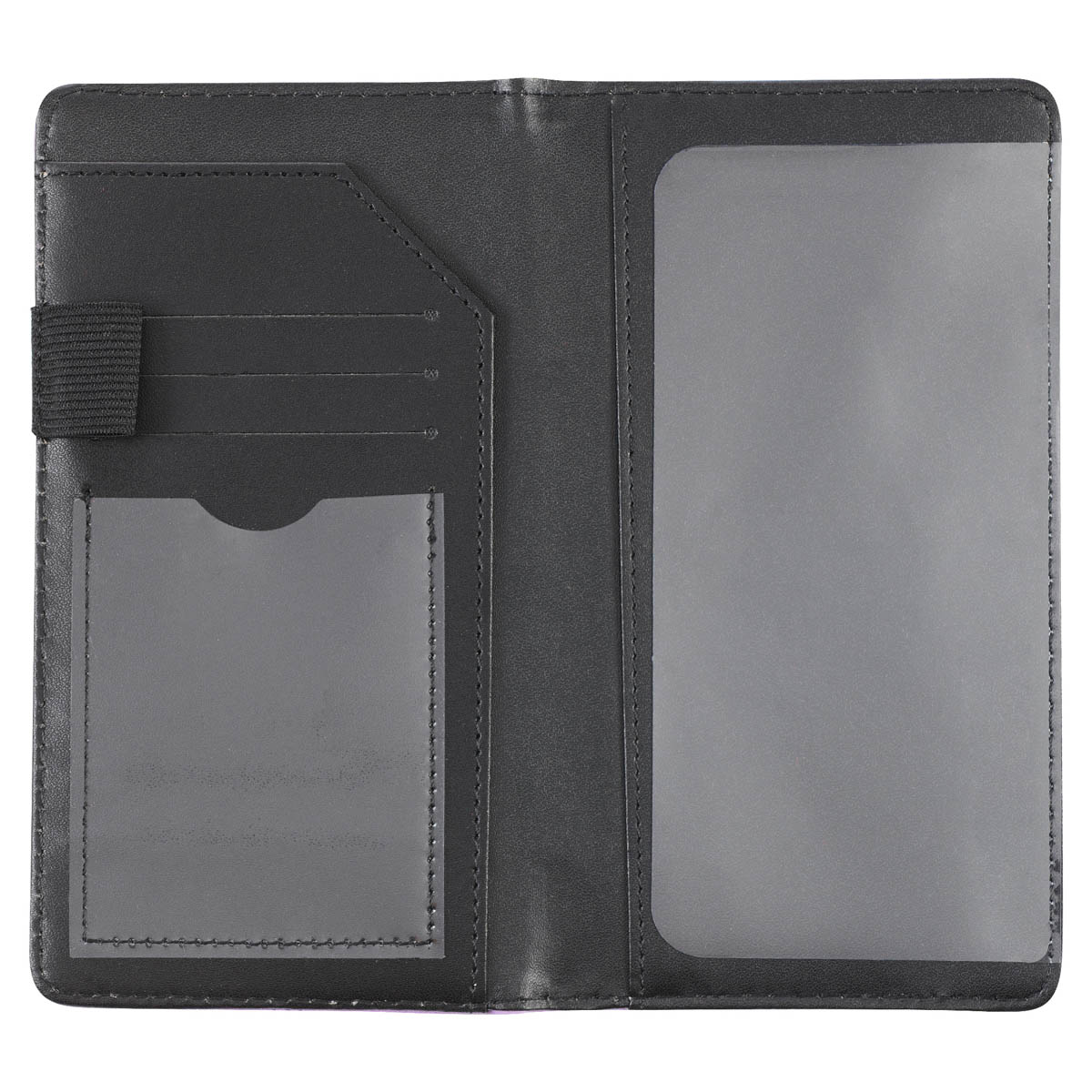 Be Still and Know Lilac Purple Faux Leather Checkbook Wallet