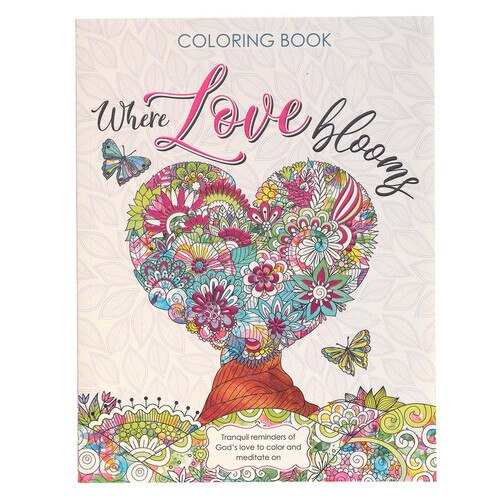 Love and Care: The Secret to Relaxation: a Coloring Book for Teens  (Paperback) 