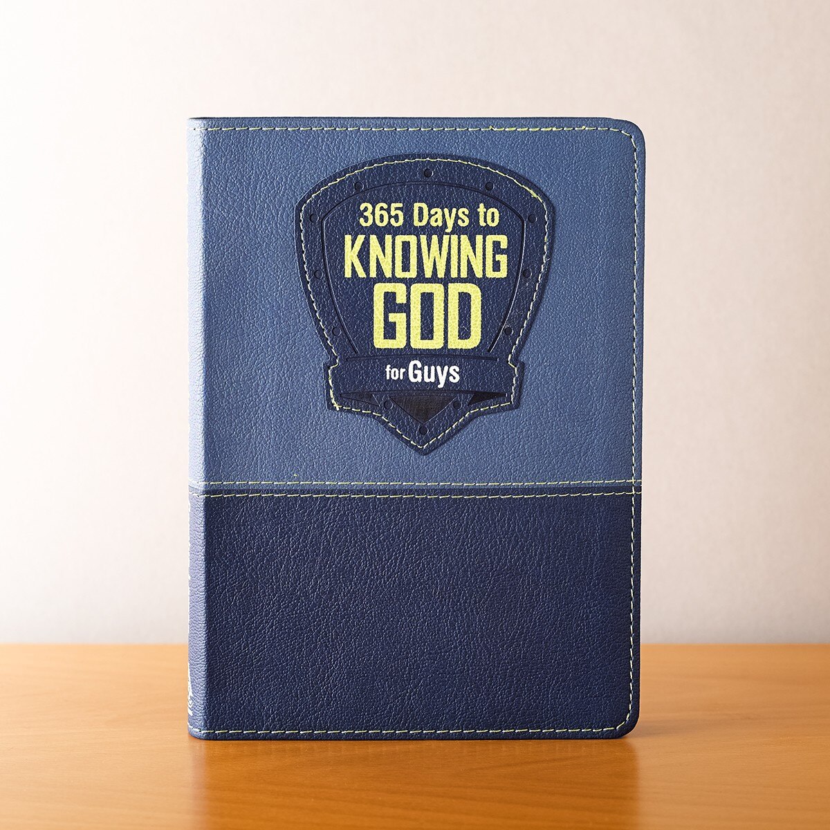 365 Days to Knowing God for Guys Devotional Faux Leather