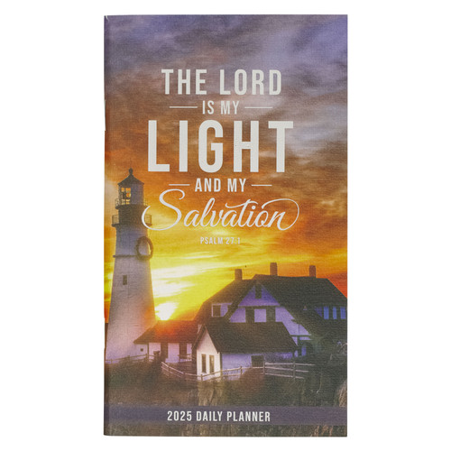 Light and Salvation 2025 Small Daily Planner - Psalm 27:1