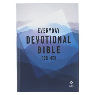 Blue Mountain Softcover NLT Everyday Devotional Bible for Men