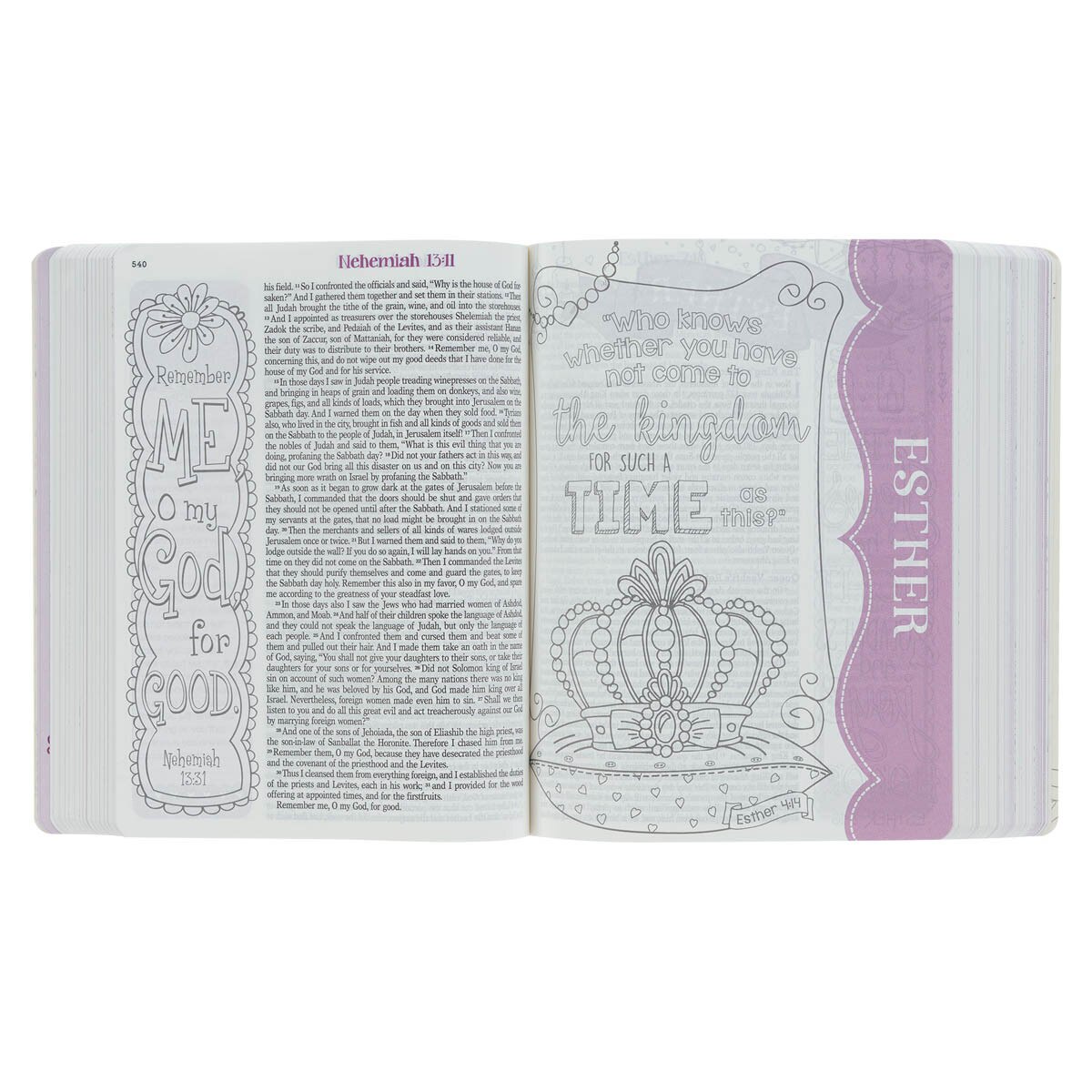 Pink Bible Journaling Kit - Gift Idea for Daughter, Mother, Sister