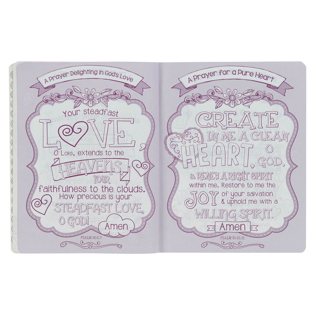 Pink Bible Journaling Kit - Gift Idea for Daughter, Mother, Sister