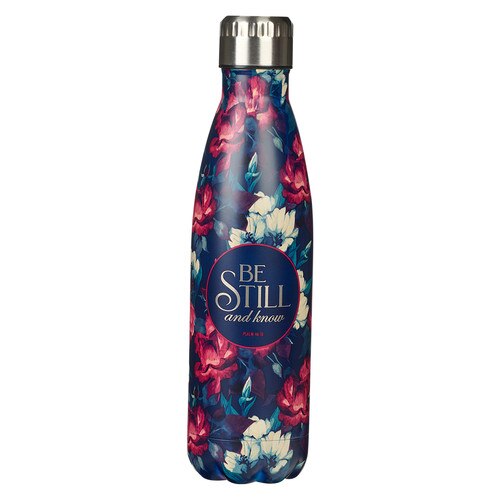 Christian Art Gifts Stainless Steel Double Wall Vacuum Sealed Insulated Water Bottle for Men and Women: All Things Are Possible - Matthew 19:26