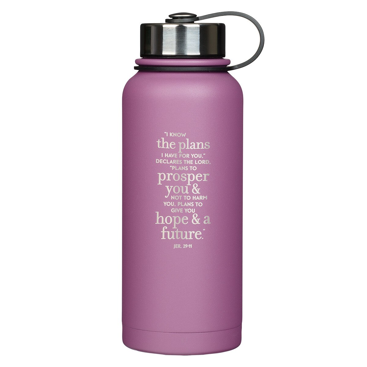 Stainless Steel Water Bottle Purple