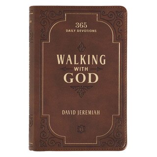 Devotional Walking with God Faux Leather