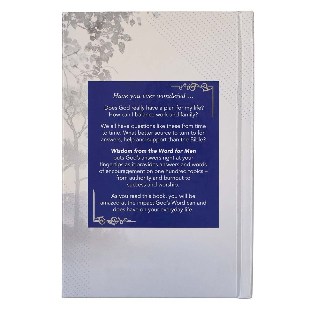 Wisdom From The Word For Men Hardcover Gift Book