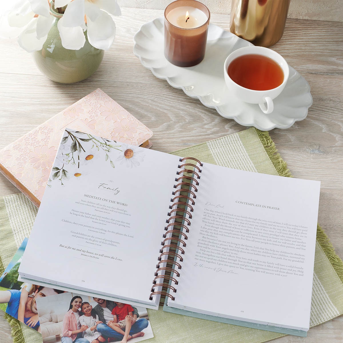 Praying the Word 90 Scripture-Powered Prayers Spiral Journal