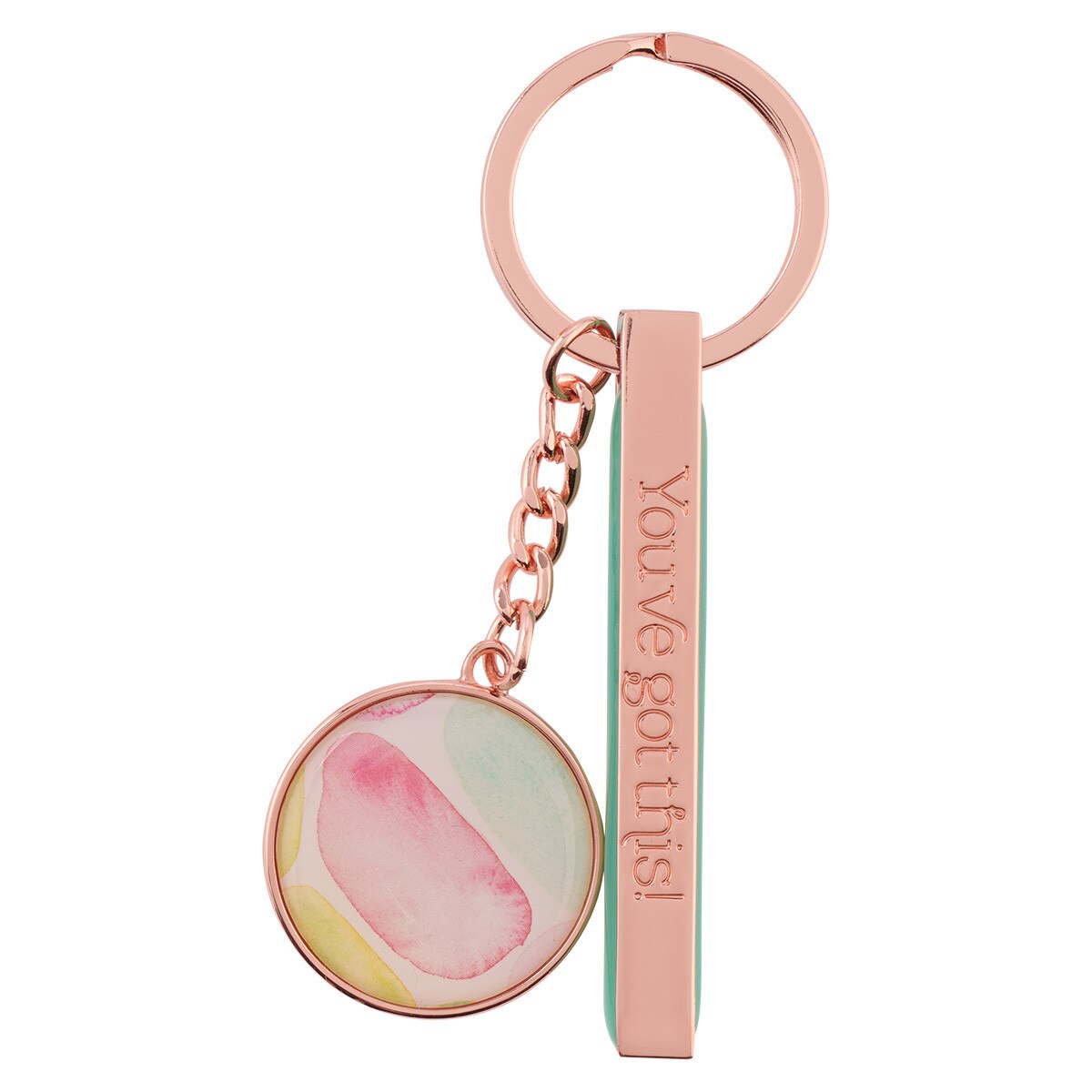 Rose Gold Key Rings & Keychains