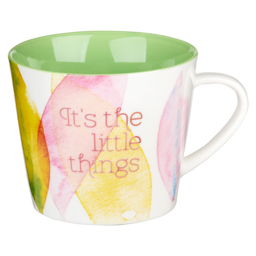 Its the Little Things Citrus Leaves Ceramic Coffee Mug