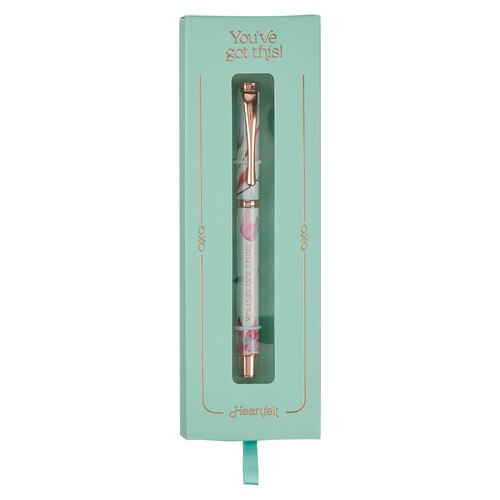 Youve Got This Pink Petals Gift Pen