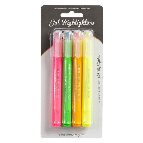 Colorful Bible Markers Neon Pencil Set