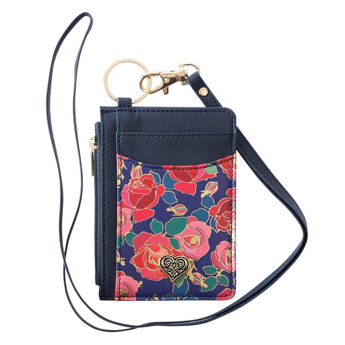 Coach card holder lanyard deals