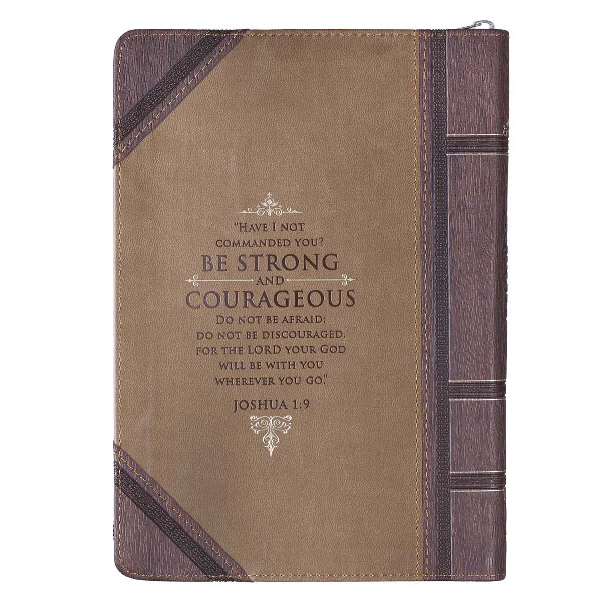 GO Journal ISSUE 01 02 03 05 4冊 Strong and Courageous Walnut-Brown and Tan Faux Leather Classic