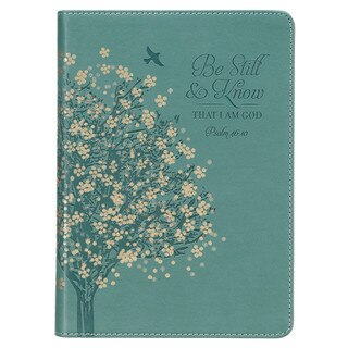 Journal Classic Teal Be Still & Know Ps. 46:10