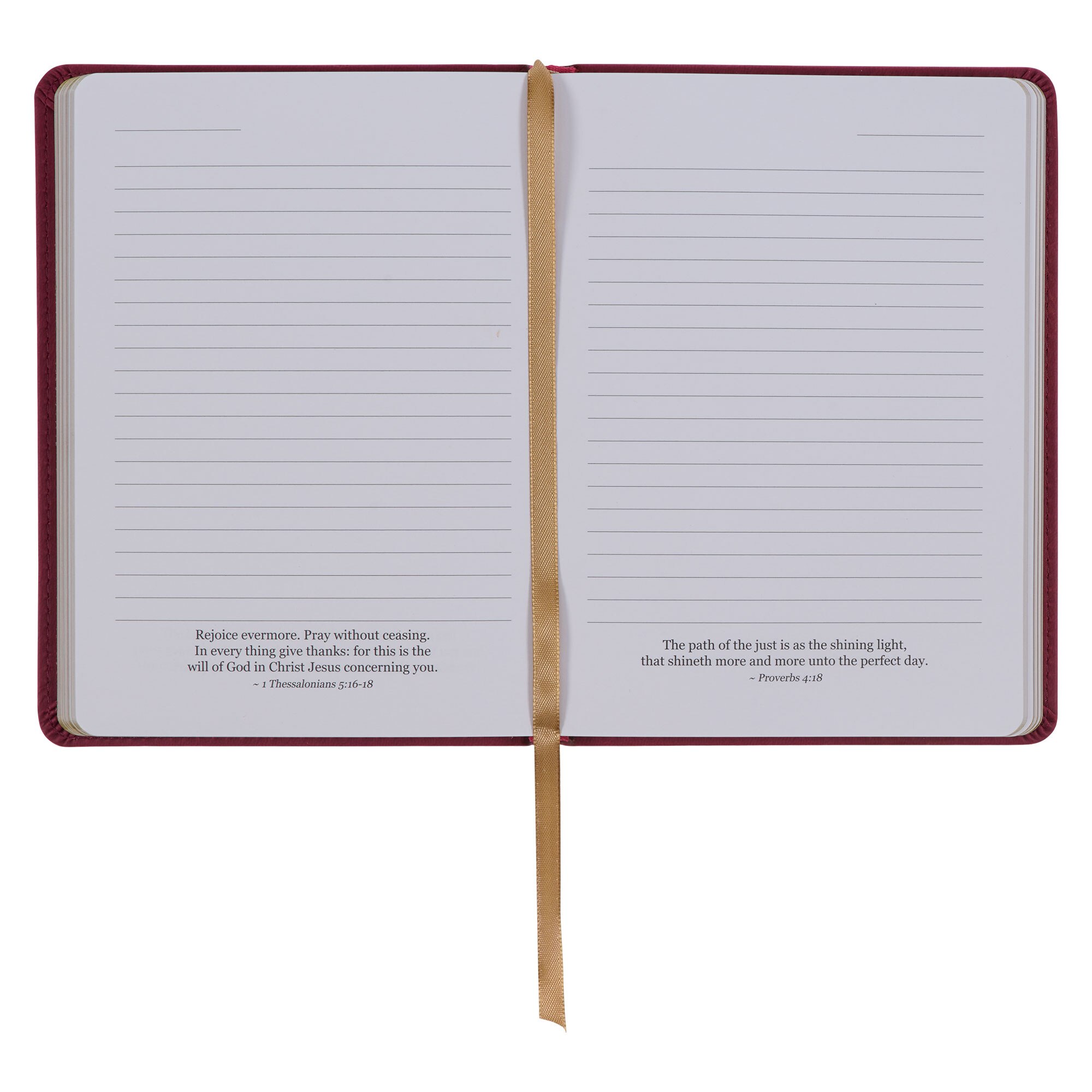 Trust in the LORD Golden Leaf Burgundy Faux Leather Handy
