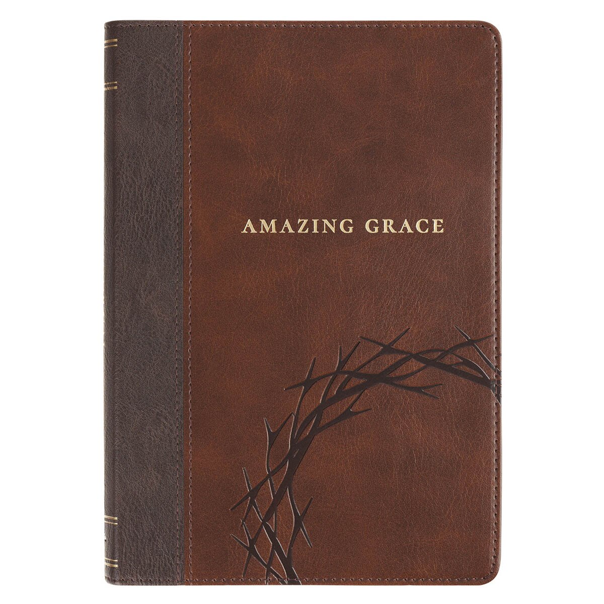 Amazing Grace Brown Crown of Thorns Classic Journal Isa 53:3