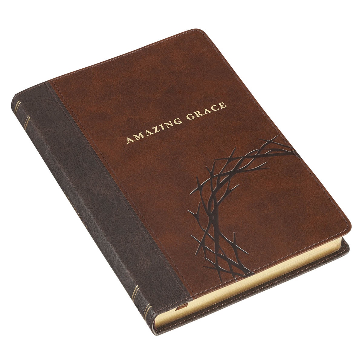 Amazing Grace Brown Crown of Thorns Classic Journal Isa 53:3