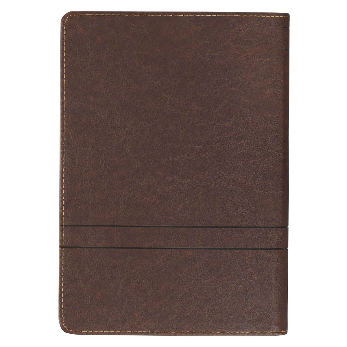 Faith Brown Journal with Zipper Closure - Matthew 17:20