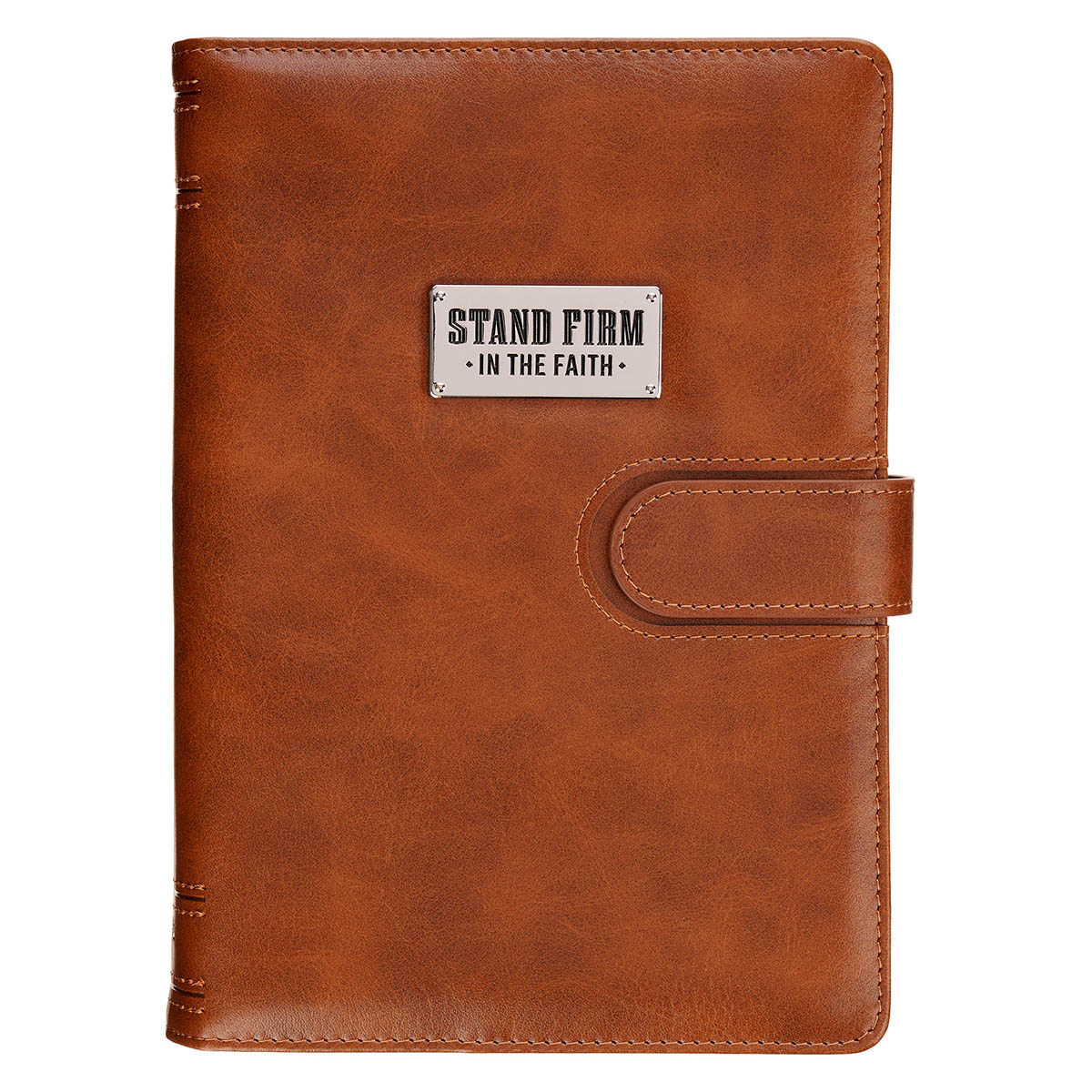 Stand Firm Honey-Brown Journal Cover with Magnetic Closure Stand Firm Honey-Brown Journal Cover with Magnetic Closure
