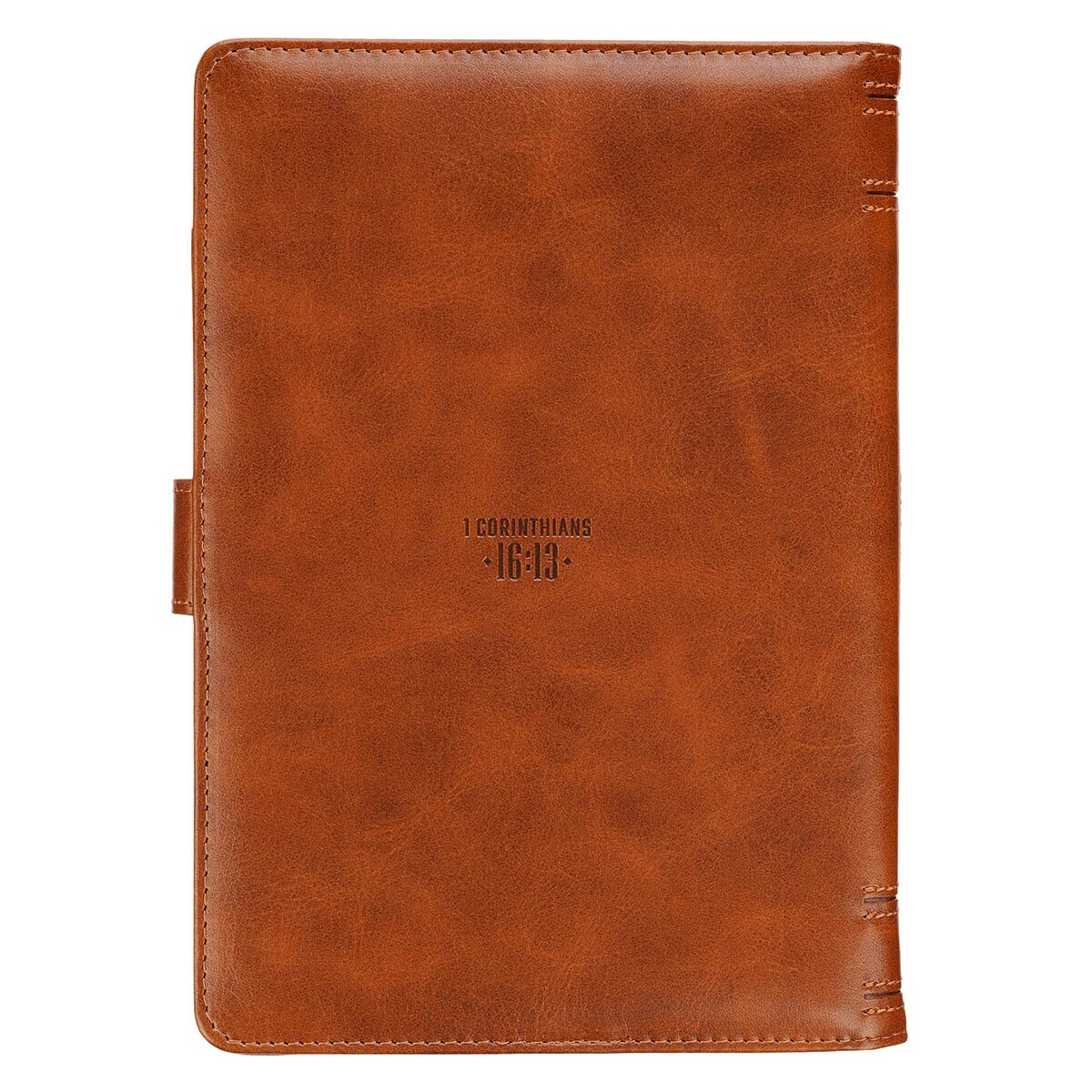 Stand Firm Honey-Brown Journal Cover with Magnetic Closure Stand Firm Honey-Brown Journal Cover with Magnetic Closure