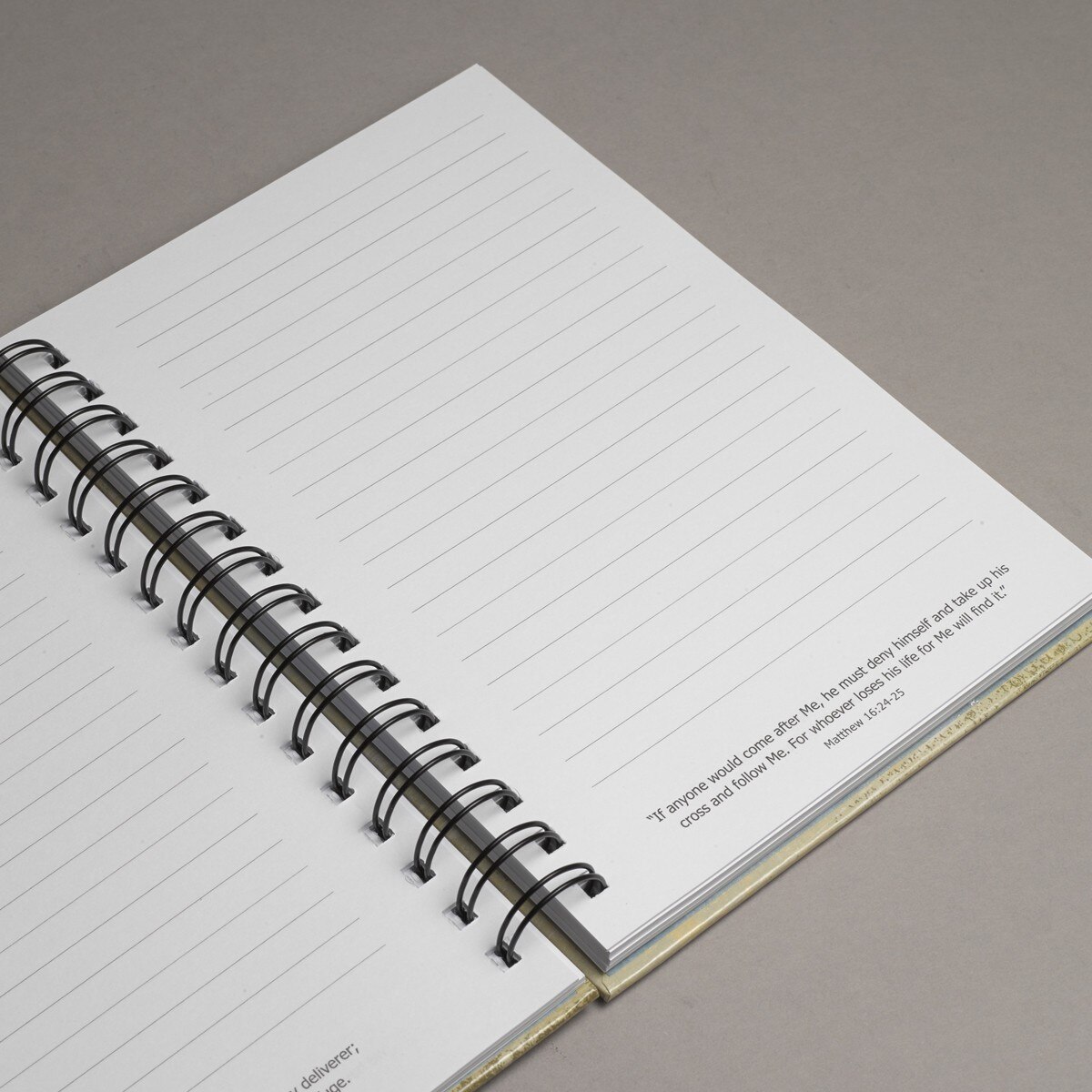 Footprints Hardcover Wirebound Journal