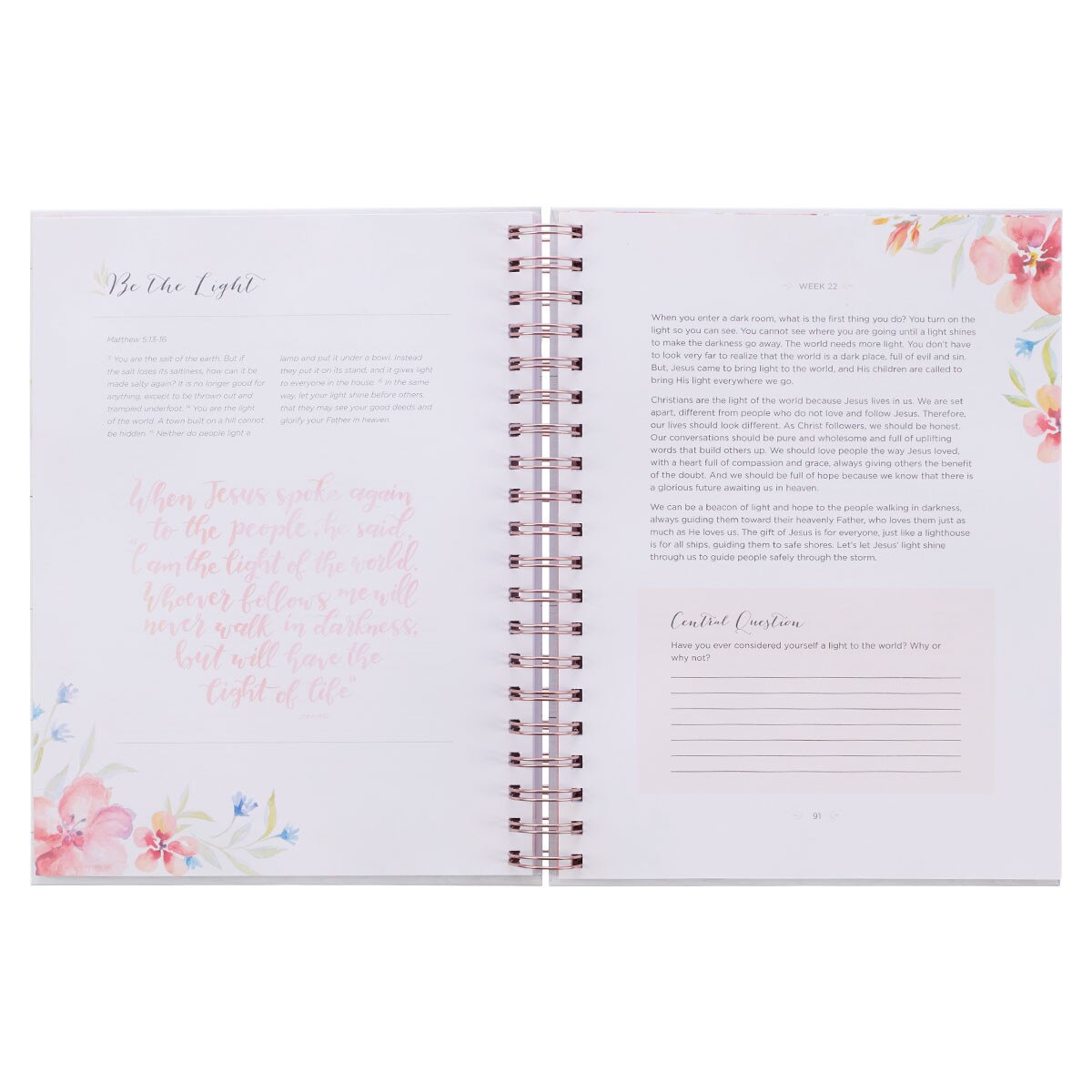 In the Garden Prayer Journal Kit Bible Study Helps, Scripture