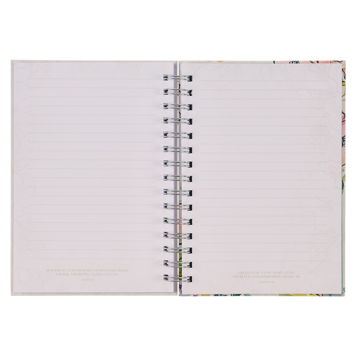 May His Face Shine Upon You Large Wirebound Journal