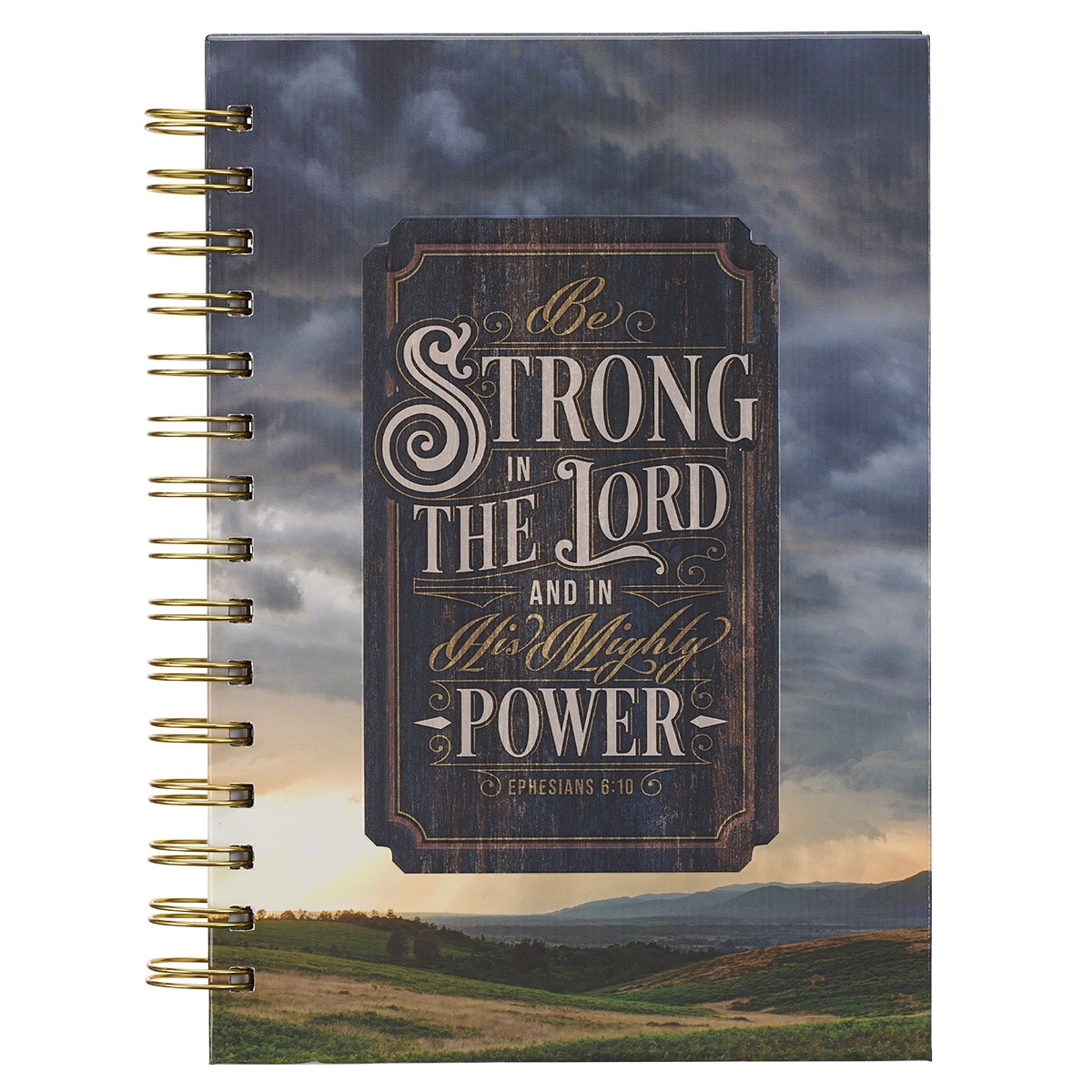 Stand Firm Mountain View Spiral Journal - 1 Corinthians 16:13