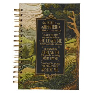 The Lord is My Shepherd Spiral Journal - Psalm 23:1-4