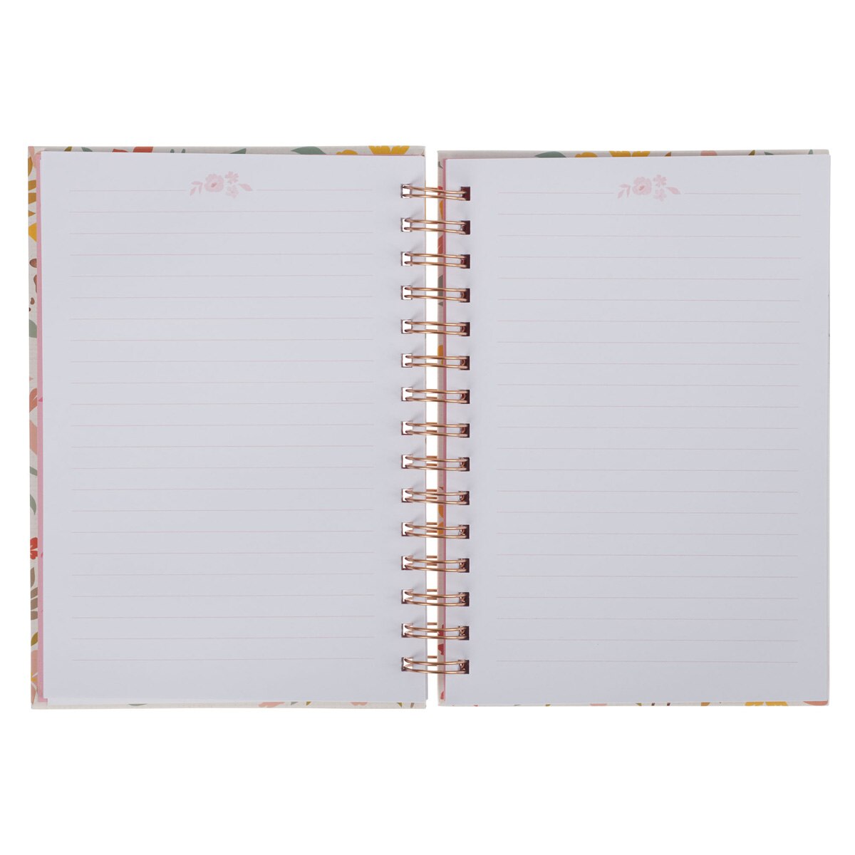 World's Greatest Mom Whimsical Floral Spiral-Journal